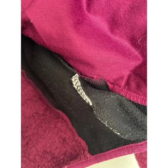 Columbia Purple Fleece Jacket Full Zip Plush Sherpa Winter Outdoor Coat Size S - Picture 6 of 6